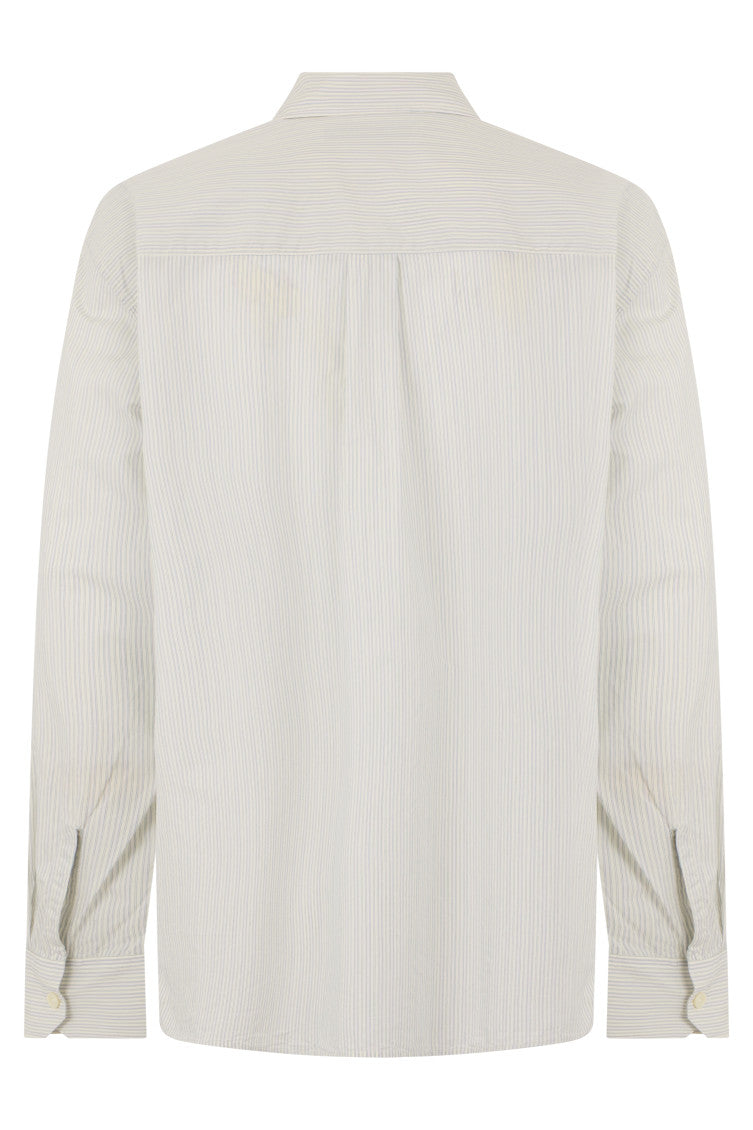 Off White Relaxed Stripes Shirt 2