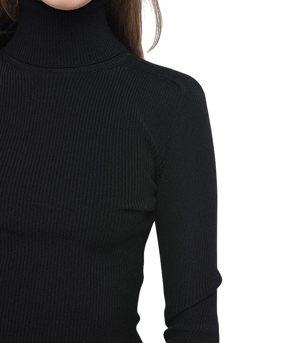 Black Turtle Neck Sweater 3