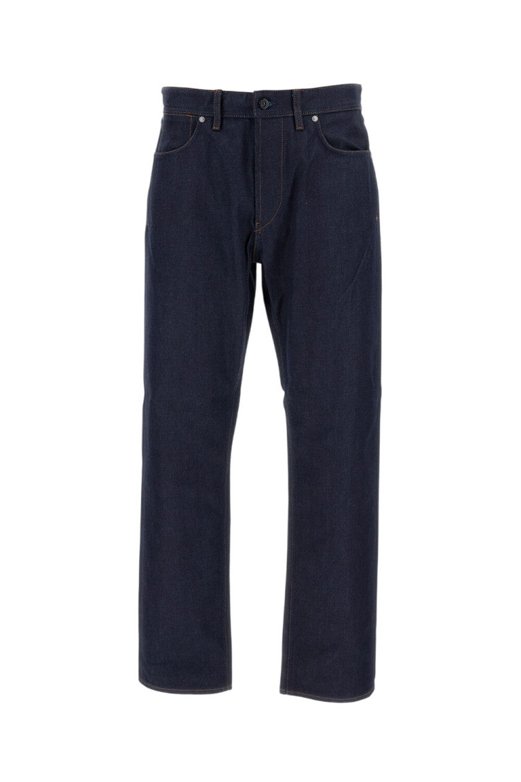 Blue Regular Mid Rise Jeans 1