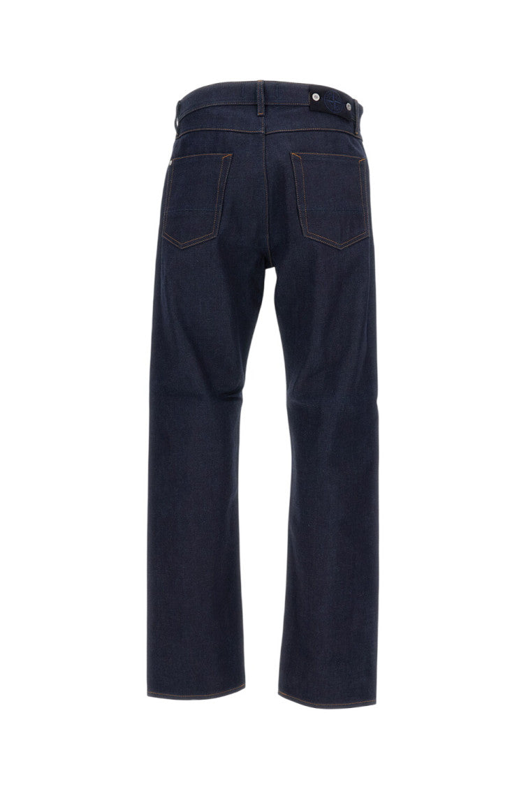 Blue Regular Mid Rise Jeans 2