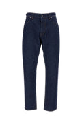 Blue Straight Mid Rise Jeans 1