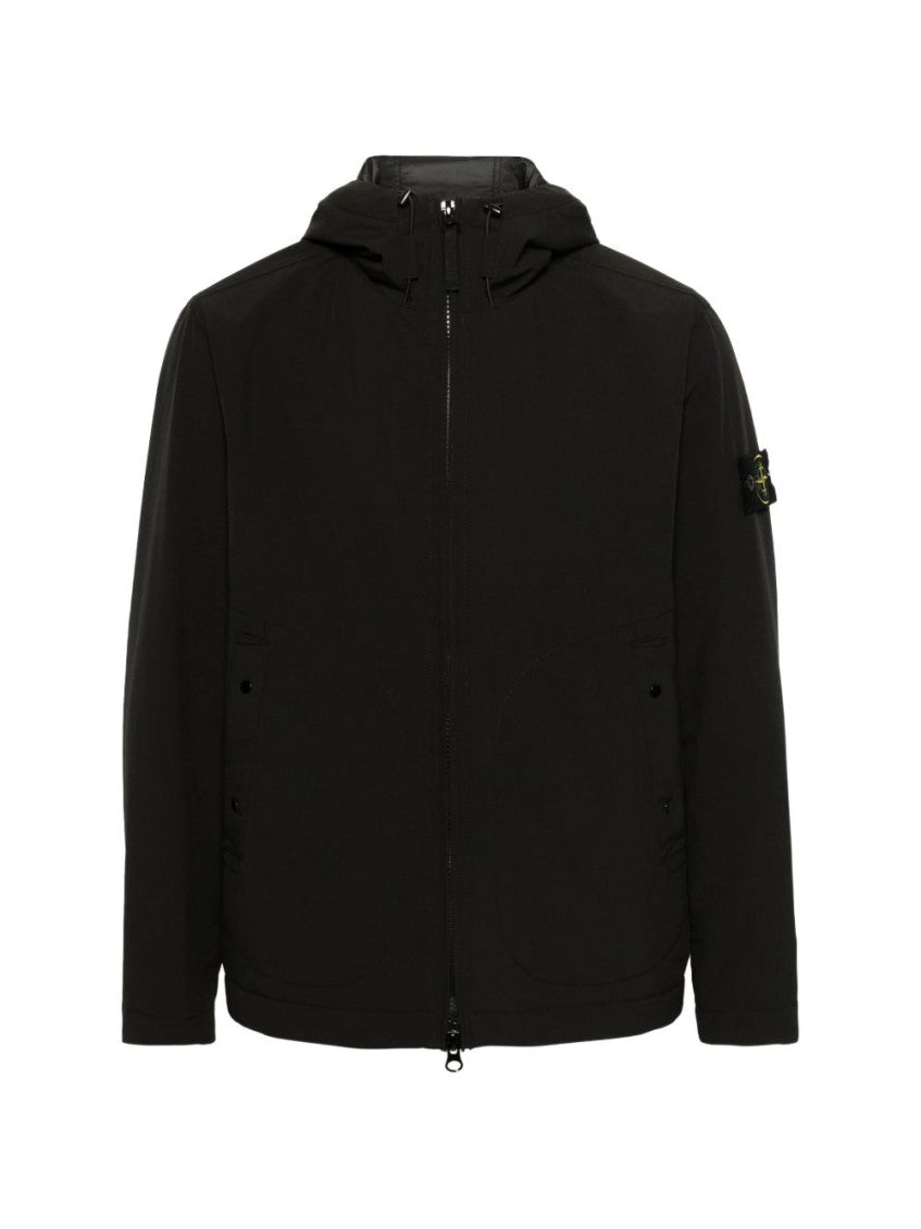 Black Regular Hood Jacket 1