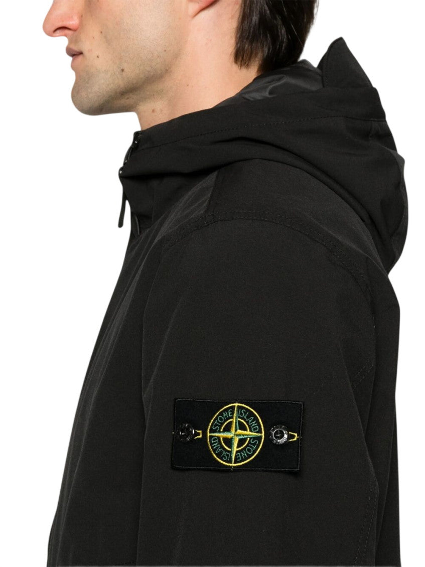 Black Regular Hood Jacket 3
