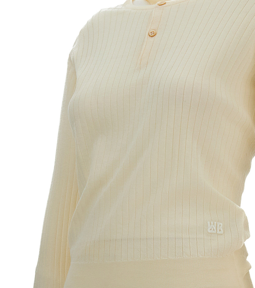 Off White Crew Neck Sweater 3