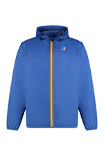 Blue Logo Hood Jacket 1