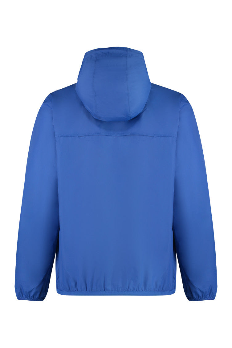 Blue Logo Hood Jacket 2