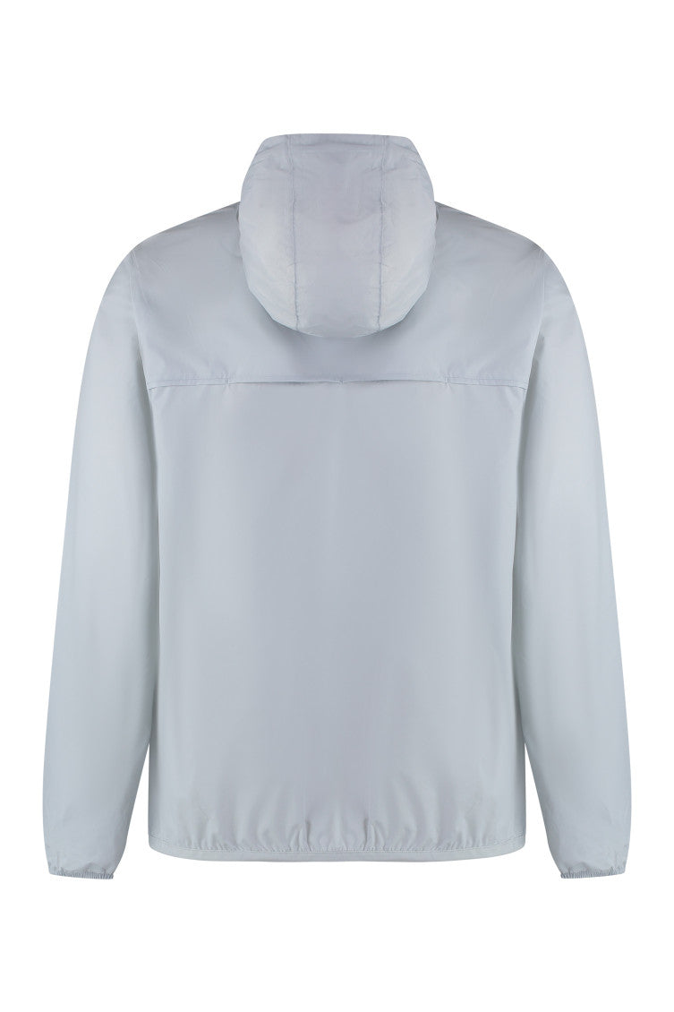 Grey Logo Hood Jacket 2
