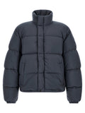 Dark Grey Quilted Jacket 1