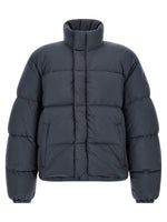 Dark Grey Quilted Jacket 1