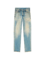 Blue Mid Rise Jeans 1
