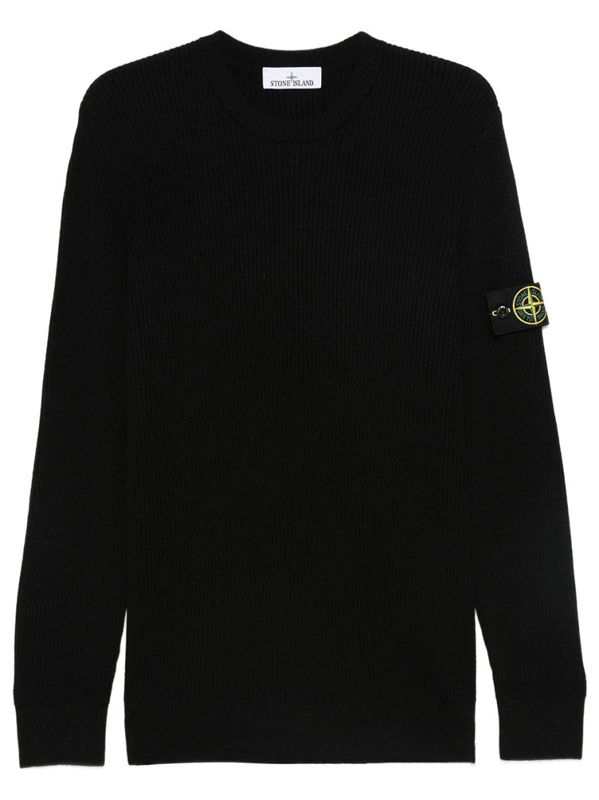 Black Crew Neck Sweater 1