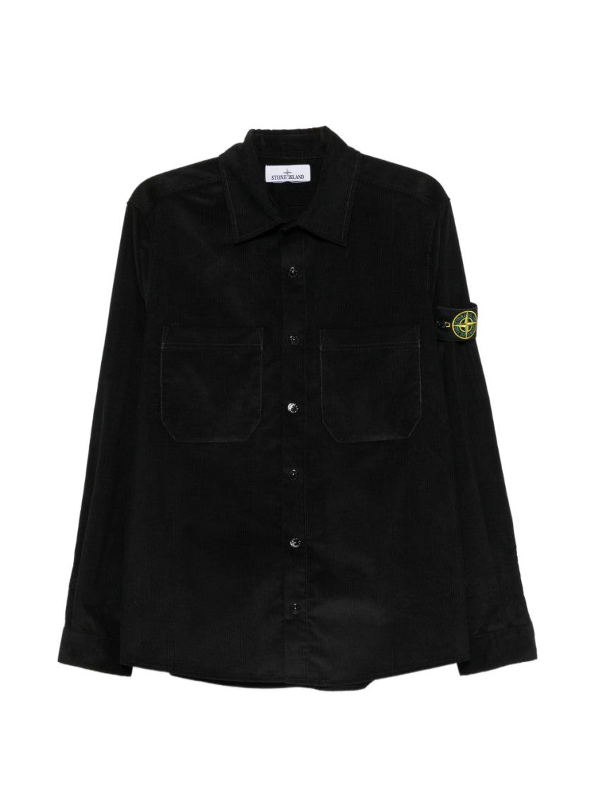 Black Regular Solid Shirt 1