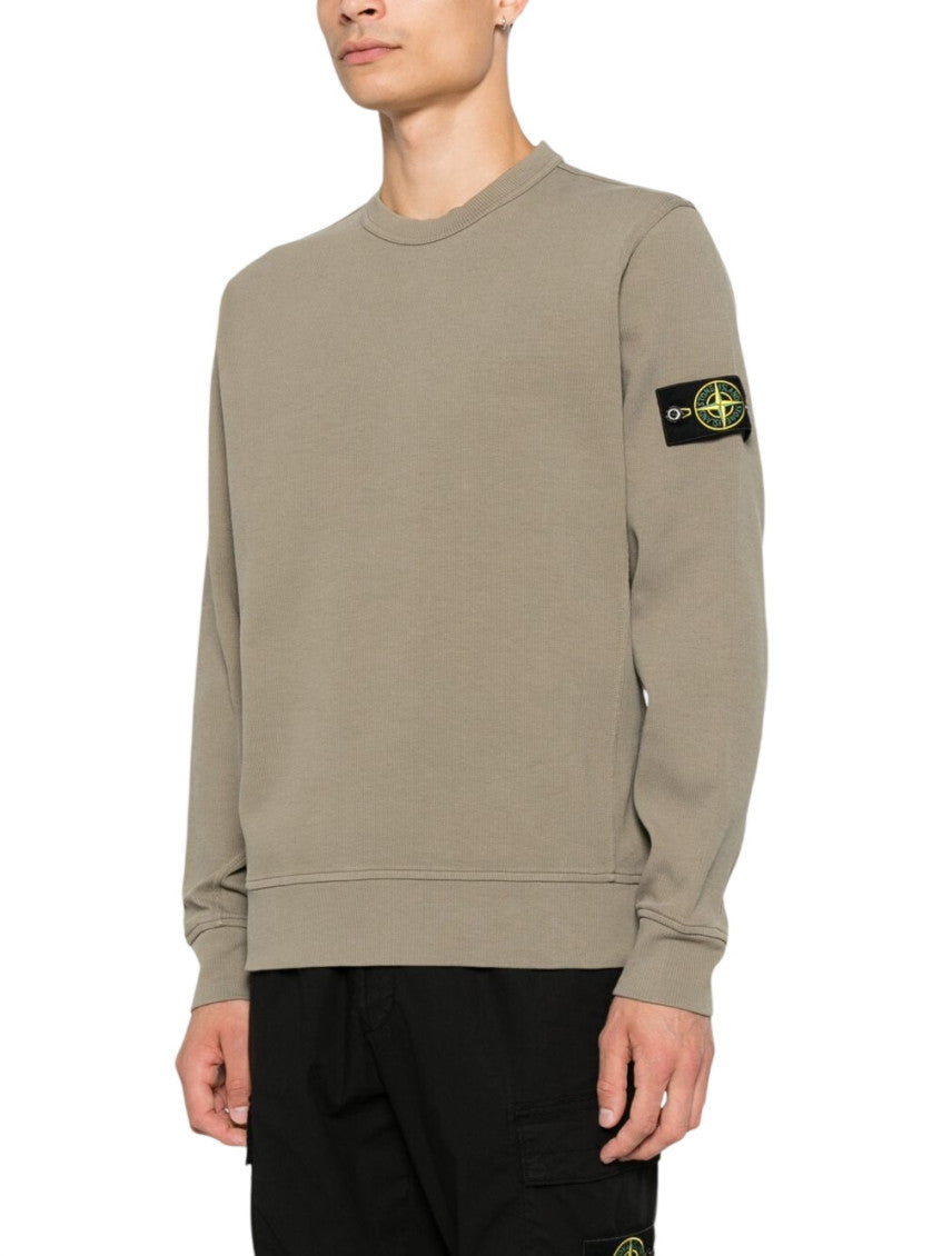 Green Crew Neck Sweatshirt 2