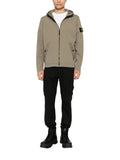 Green Regular Zip Up Hoodie 1