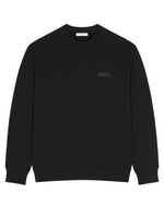 Black Regular Logo Sweatshirt 1