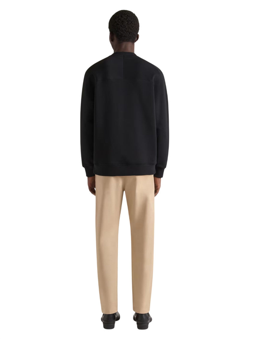 Black Regular Logo Sweatshirt 3