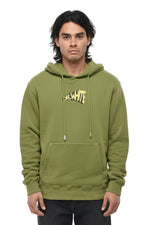 Green Regular Logo Hoodie 1