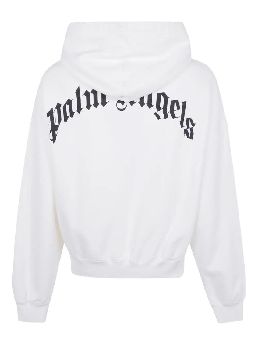 White Logo Hoodie 2