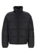 Black Mock Collar Jacket 1