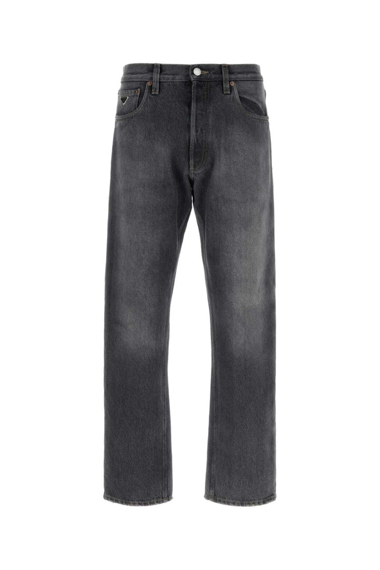 Black Mid Rise Jeans 1