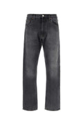 Black Mid Rise Jeans 1