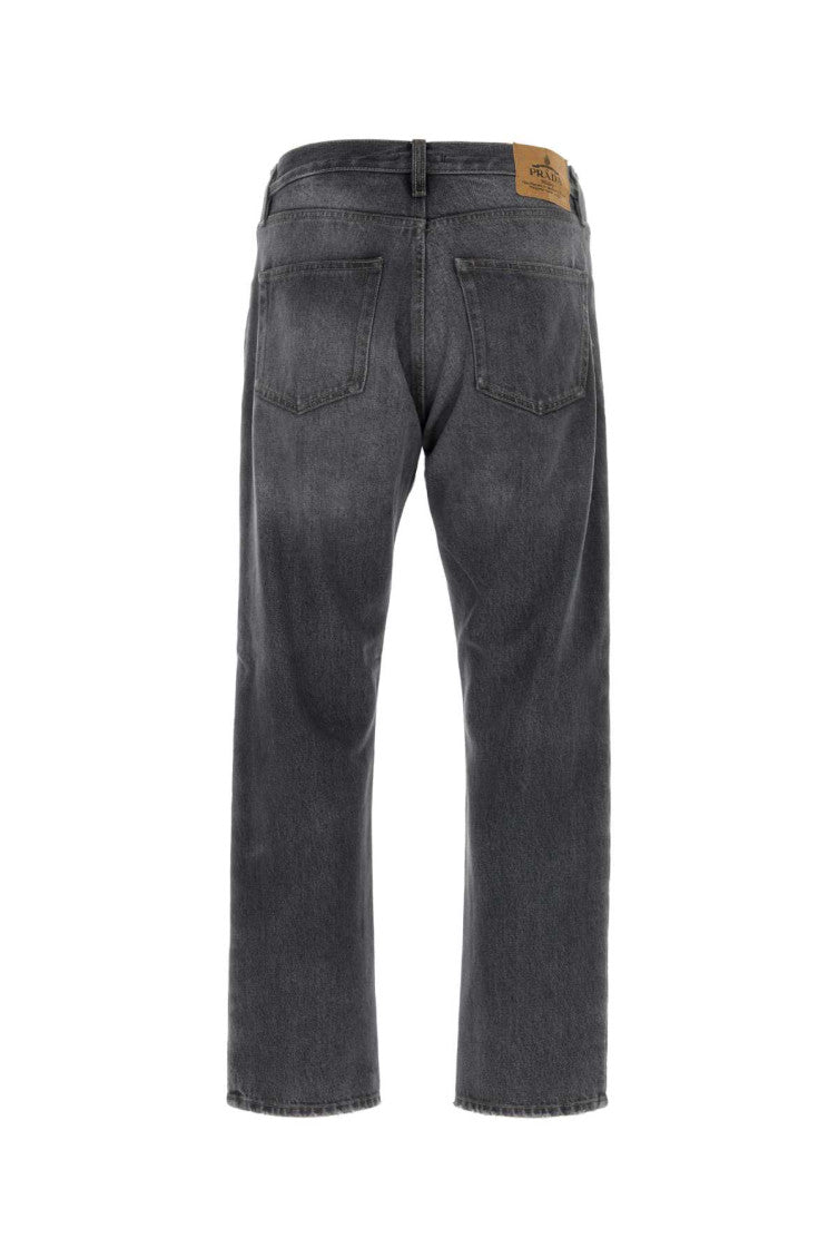 Black Mid Rise Jeans 2