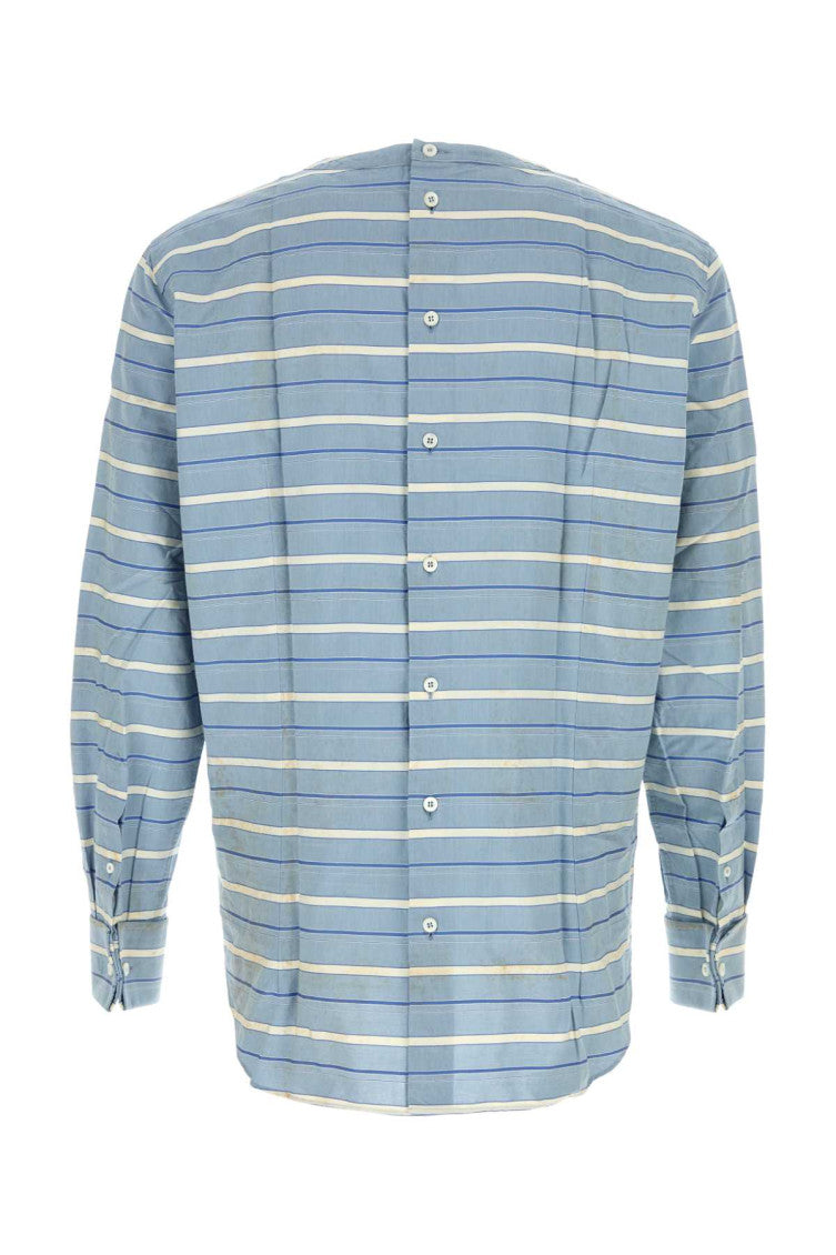 Blue Regular Stripes Shirt 2