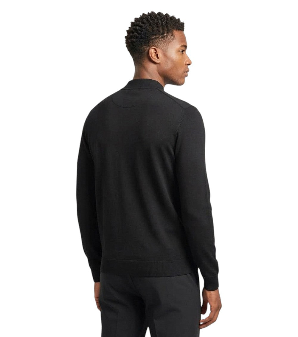 Black Crew Neck Sweater 2