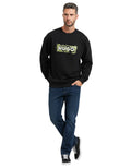 Black Crew Neck Sweatshirt 1