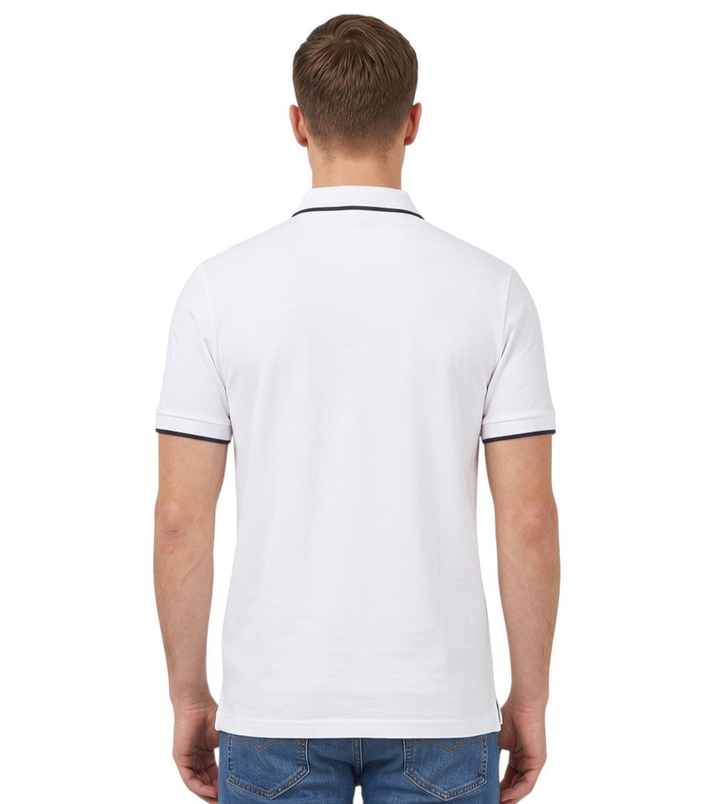 White Shirt Collar Polo 2