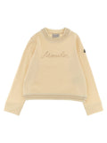 Girls Beige Logo Sweatshirt 1