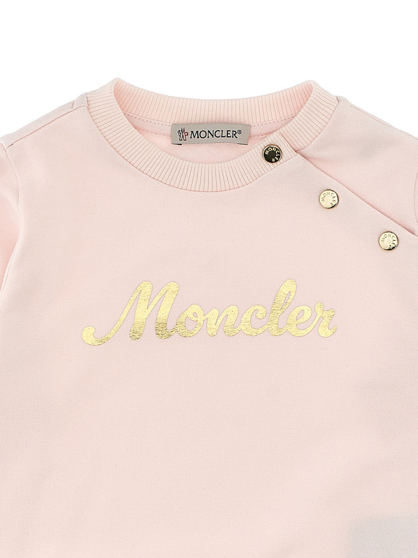 Baby Girls Pink Logo Print Sweatshirt 3