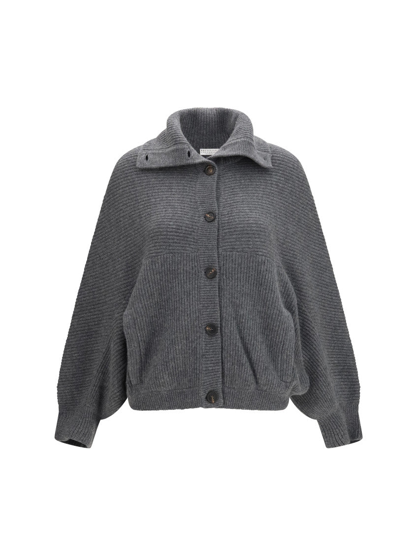 Grey Knitted Turtle Neck Sweater 1