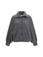 Grey Knitted Turtle Neck Sweater 1