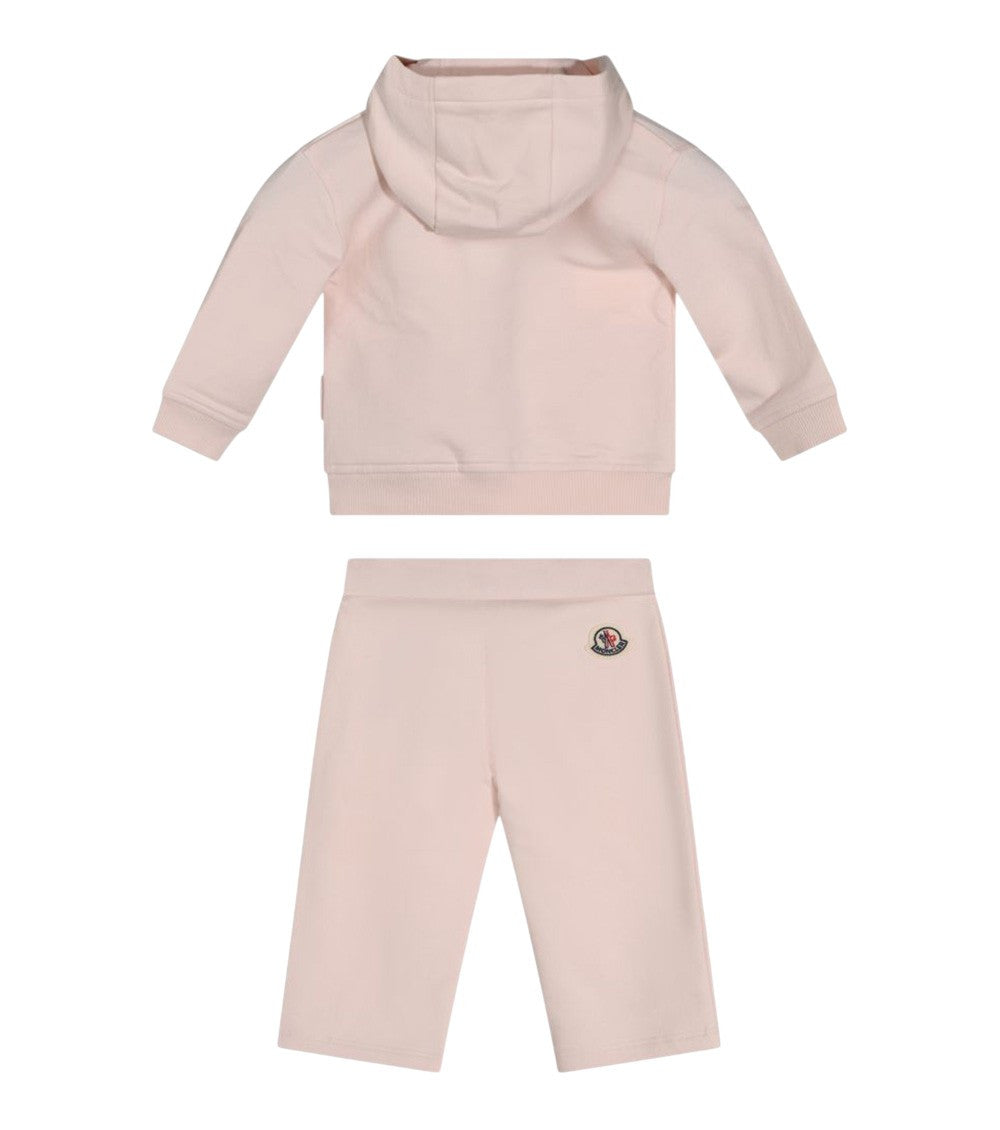 2-piece Pink Logo Hoodie/Pant (Babies) 2