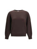 Brown Crew Neck Sweater 1
