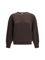 Brown Crew Neck Sweater 1