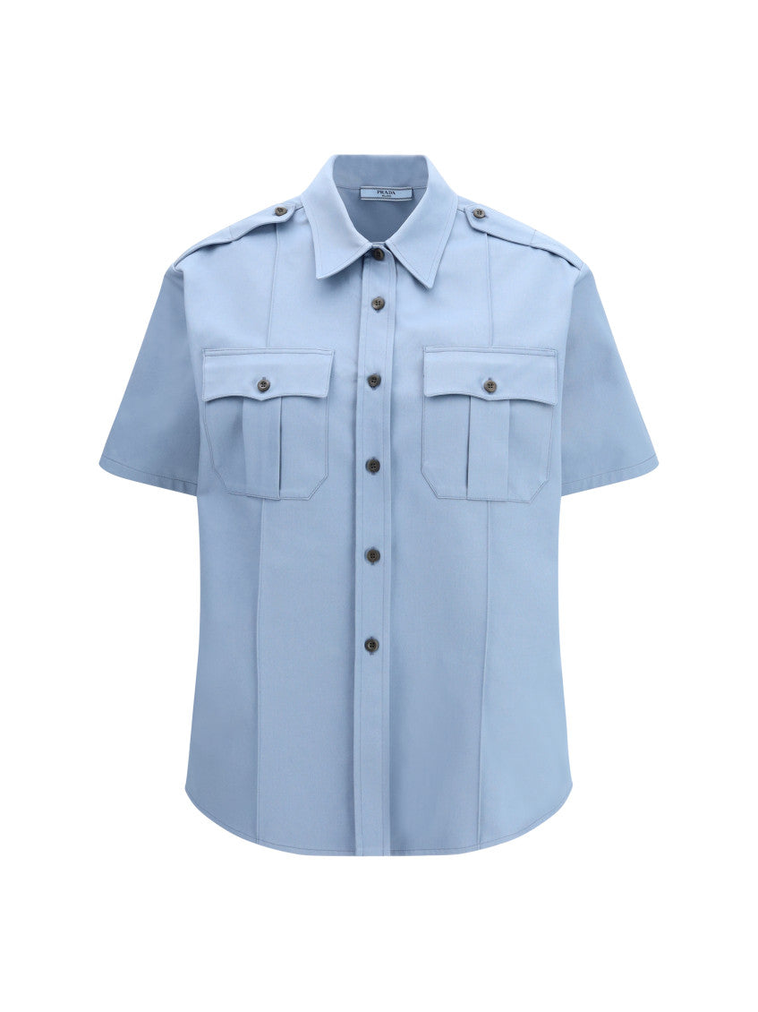 Light Blue Regular Solid Shirt 1