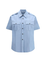 Light Blue Regular Solid Shirt 1