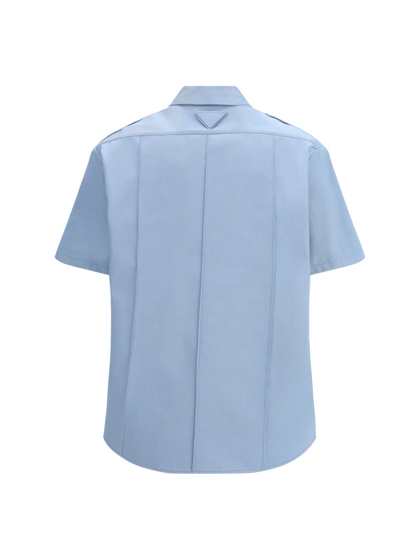 Light Blue Regular Solid Shirt 2