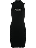 Black Logo Mini Dress 1