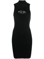 Black Logo Mini Dress 1