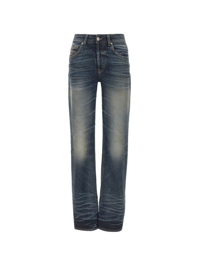 Blue Slim Low Rise Jeans 1