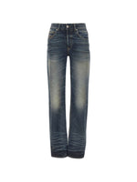 Blue Slim Low Rise Jeans 1