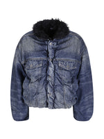 Blue Solid Jacket 1