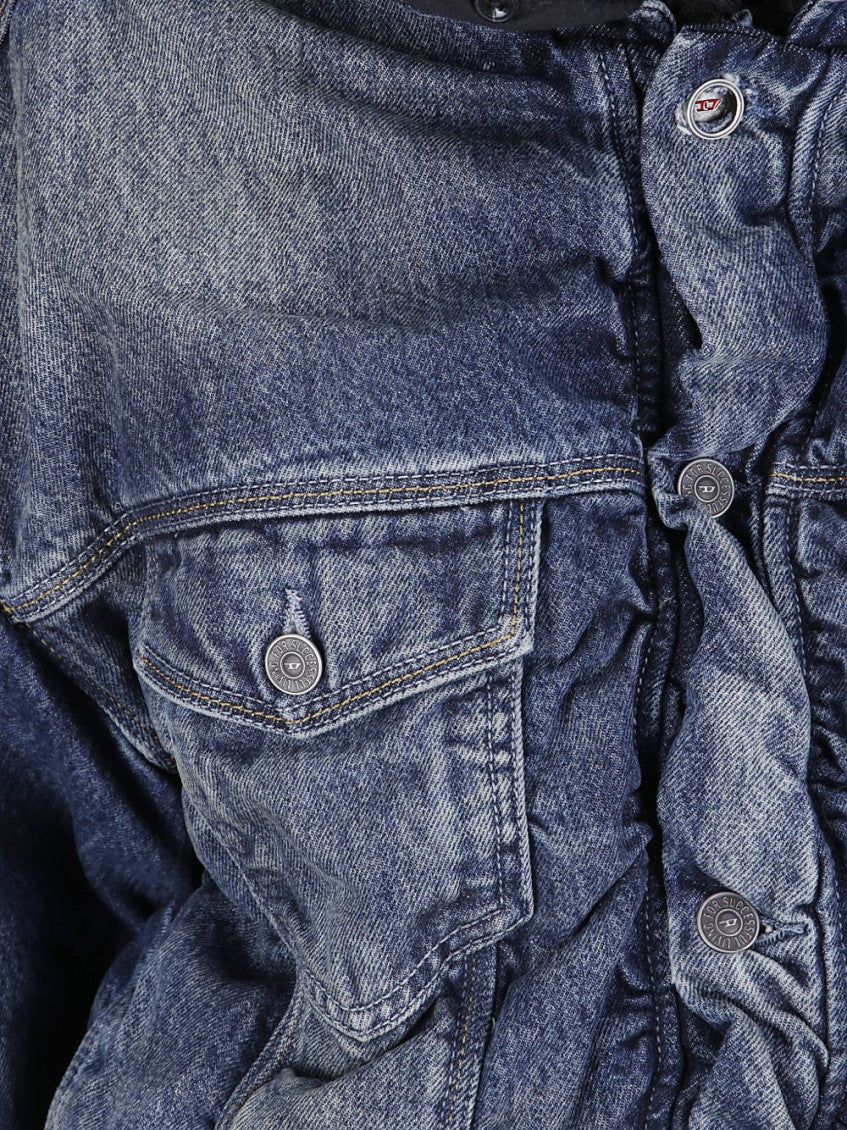 Blue Solid Jacket 3