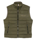 Green Sleeveless Logo Jacket 1