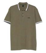 Olive Shirt Collar Polo 1