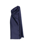 Blue One Shoulder Maxi Dress 1