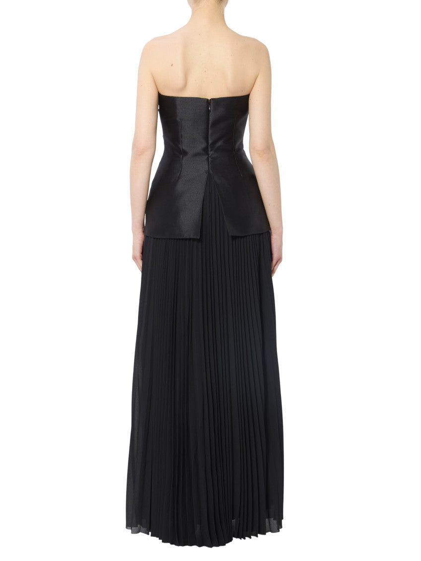 Black Strapless Maxi Dress 2